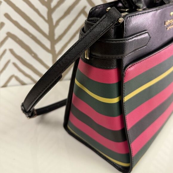 Kate Spade Medium Staci Wrapping Paper Bag w/Crossbody Strap & Wallet - Picture 3 of 15